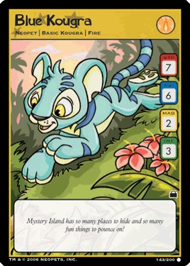 Blue Kougra